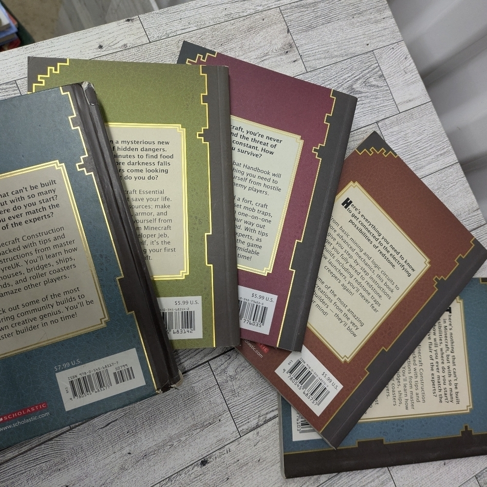Minecraft Hardcover Book Set - Picture 8 of 11